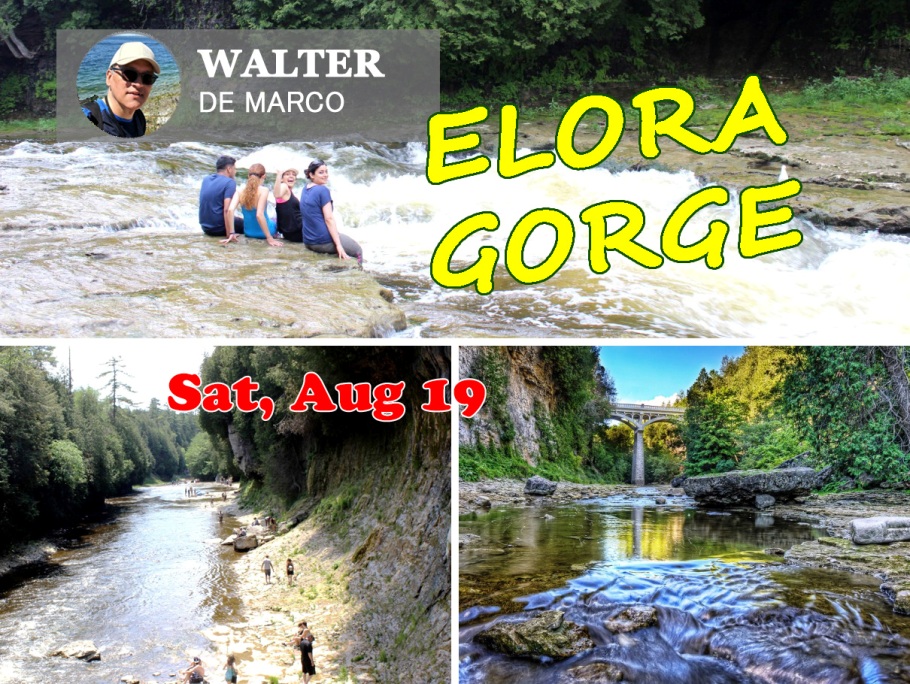 Sold Out - Elora Gorge Hike. Bus Ride Incl (Sat, Aug 19)